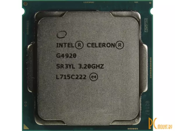 Процессор Intel Celeron G4920 BOX Soc-1151-v2