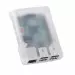 Arduino, Корпус пластмассовый прозрачный, Raspberry Pi 2 Model B Broadcom BCM2836 transparent case + 2pcs pure aluminum heat sink