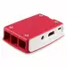 Raspberry Pi 3 Model B, Корпус пластмассовый красный/ белый,